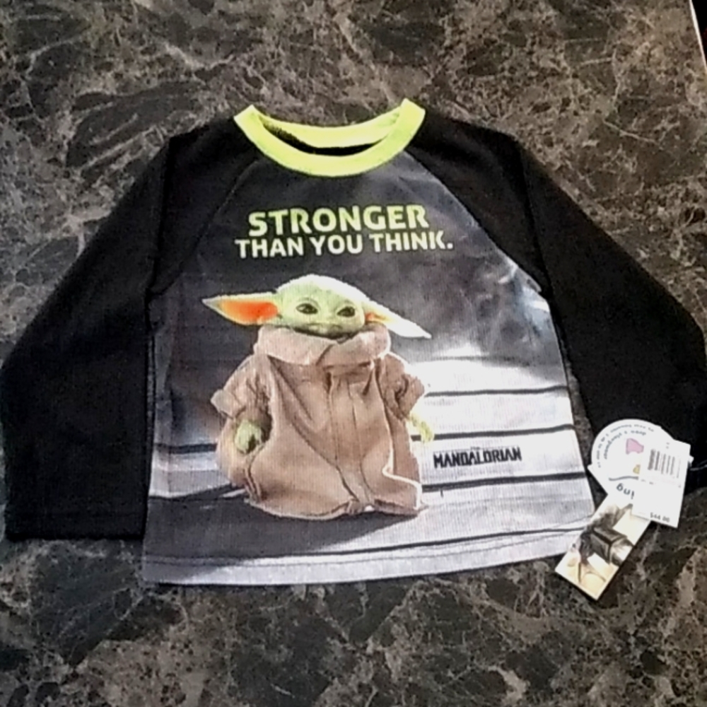 Boy's Baby Yoda Pajamas